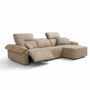 Emerald Sofa with Chaise Lounge (Recliner Options)