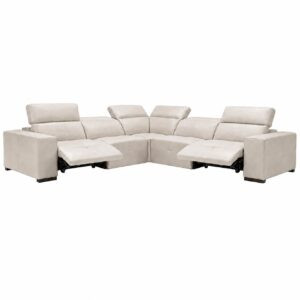 Quick Ship Camilla Sectional with 3 Recliners