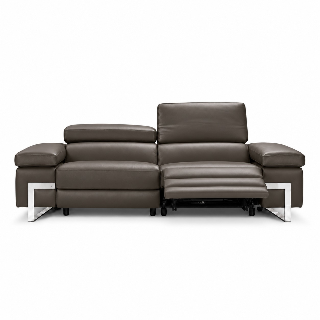 Wilson Loveseat Recliner White BG Square R